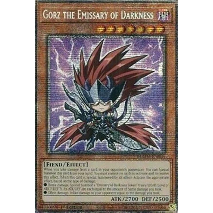 Image for Gorz the Emissary of Darkness (Starlight Rare) (BLMM-EN005) (BLMM) - YuGiOh