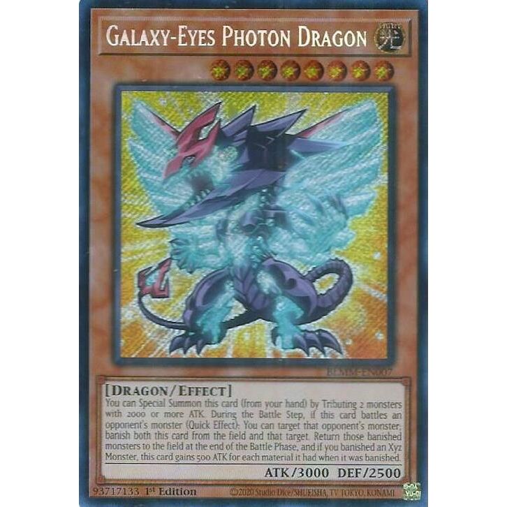 Image for Galaxy-Eyes Photon Dragon (BLMM-EN007) (BLMM) - YuGiOh