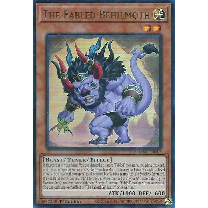 Image for The Fabled Behilmoth (BLMM-EN012) (BLMM) - YuGiOh