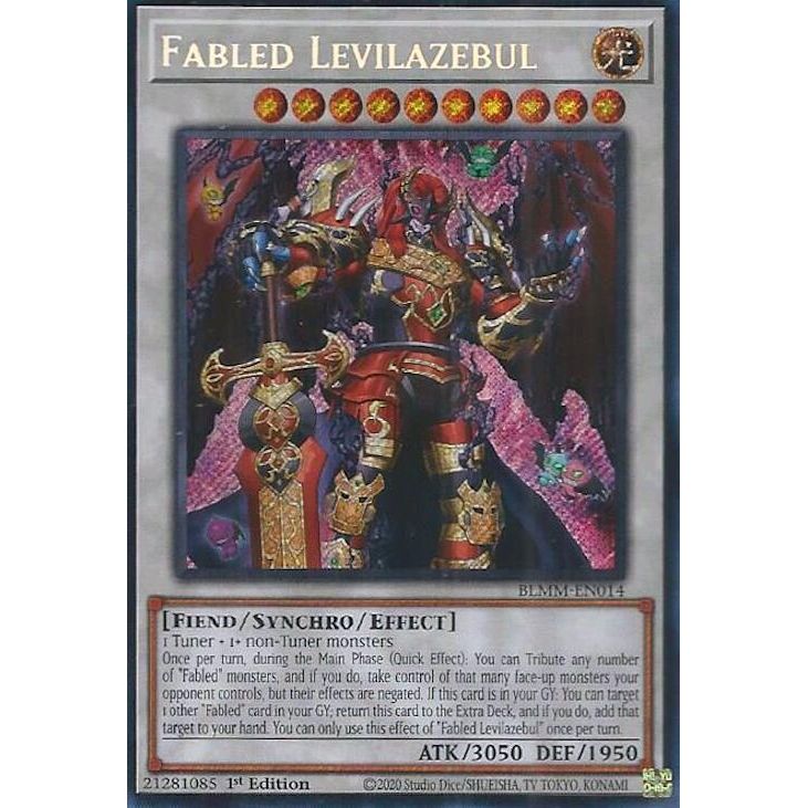 Image for Fabled Levilazebul (BLMM-EN014) (BLMM) - YuGiOh
