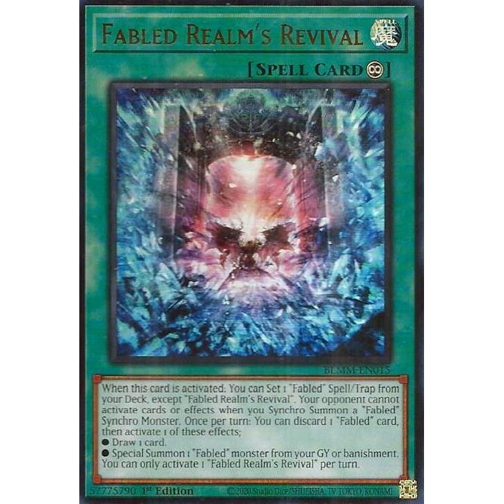 Image for Fabled Realm's Revival (BLMM-EN015) (BLMM) - YuGiOh