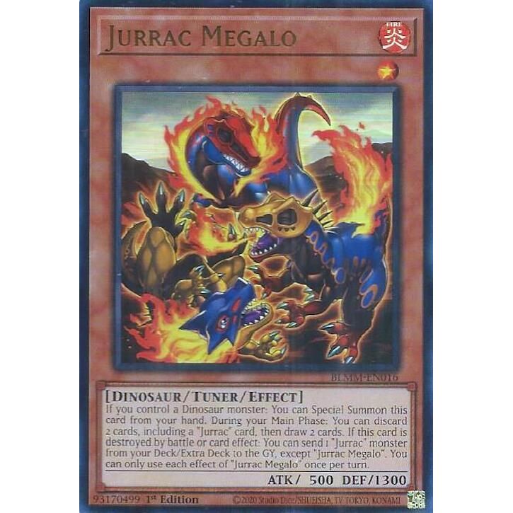 Image for Jurrac Megalo (BLMM-EN016) (BLMM) - YuGiOh
