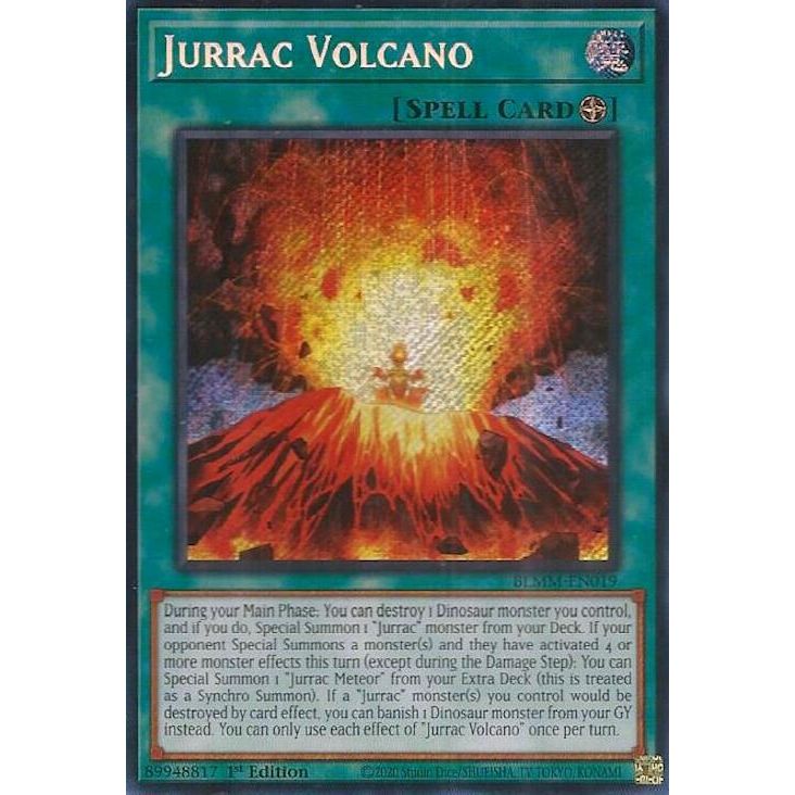 Image for Jurrac Volcano (BLMM-EN019) (BLMM) - YuGiOh