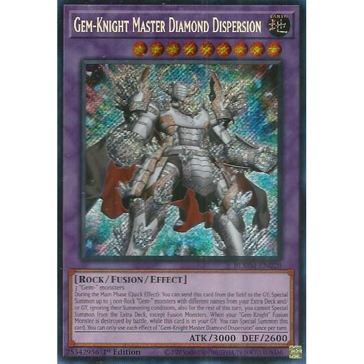 Image for Gem-Knight Master Diamond Dispersion (BLMM-EN020) (BLMM) - YuGiOh