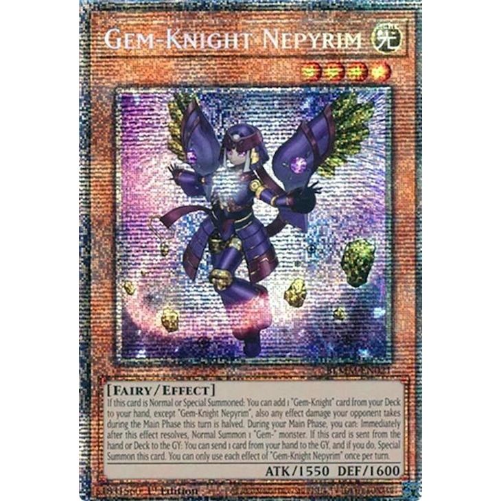 Image for Gem-Knight Nepyrim (Starlight Rare) (BLMM-EN021) (BLMM) - YuGiOh