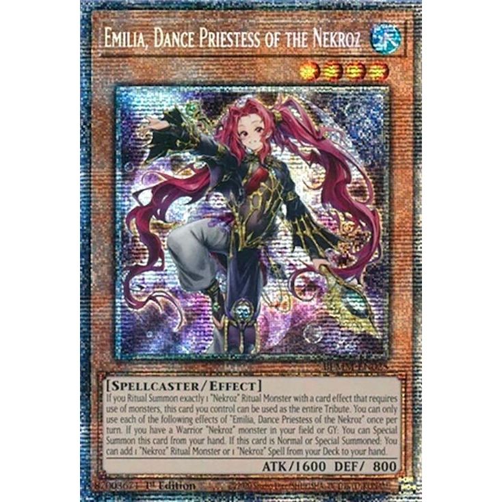 Image for Emilia, Dance Priestess of the Nekroz (Starlight Rare) (BLMM-EN025) (BLMM) - YuGiOh