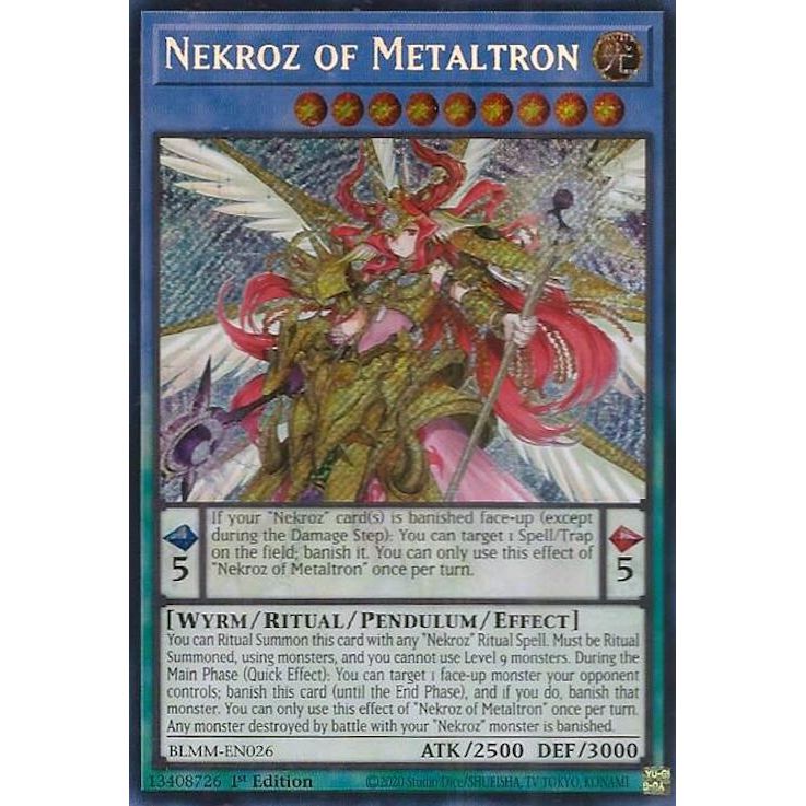 Image for Nekroz of Metaltron (BLMM-EN026) (BLMM) - YuGiOh