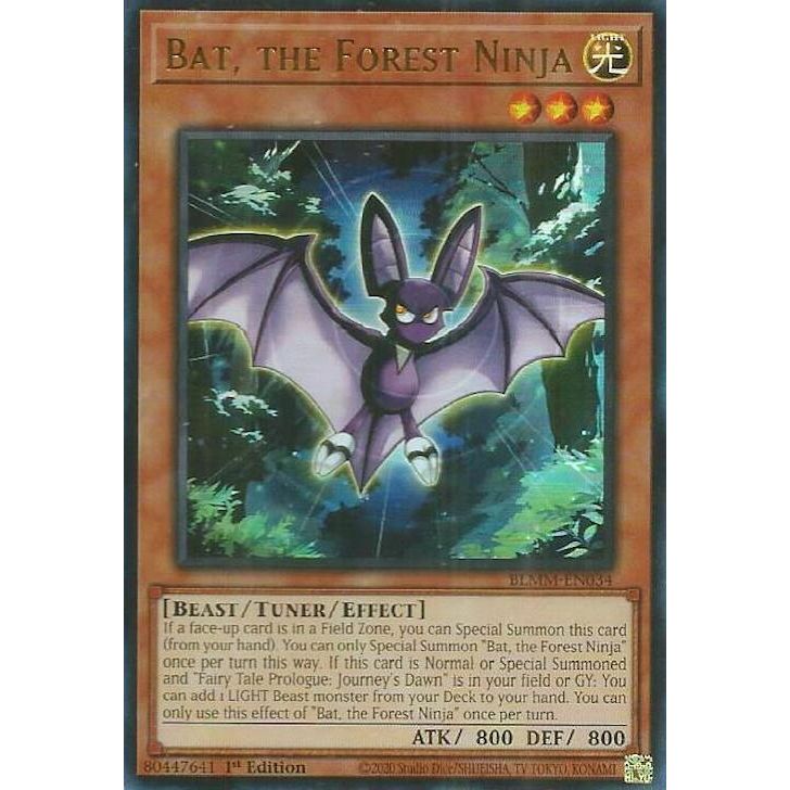 Image for Bat, the Forest Ninja (BLMM-EN034) (BLMM) - YuGiOh