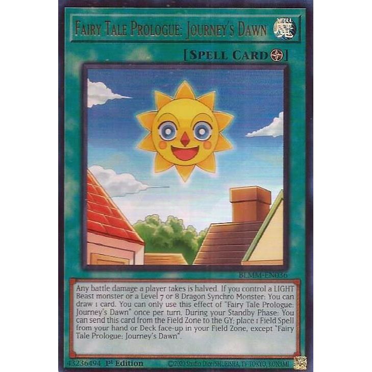 Image for Fairy Tale Prologue: Journey's Dawn (BLMM-EN036) (BLMM) - YuGiOh