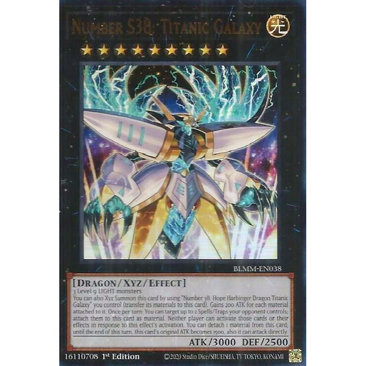 Image for Number S38: Titanic Galaxy (BLMM-EN038) (BLMM) - YuGiOh