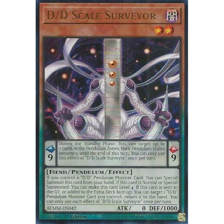 Image for D/D Scale Surveyor (BLMM-EN042) (BLMM) - YuGiOh