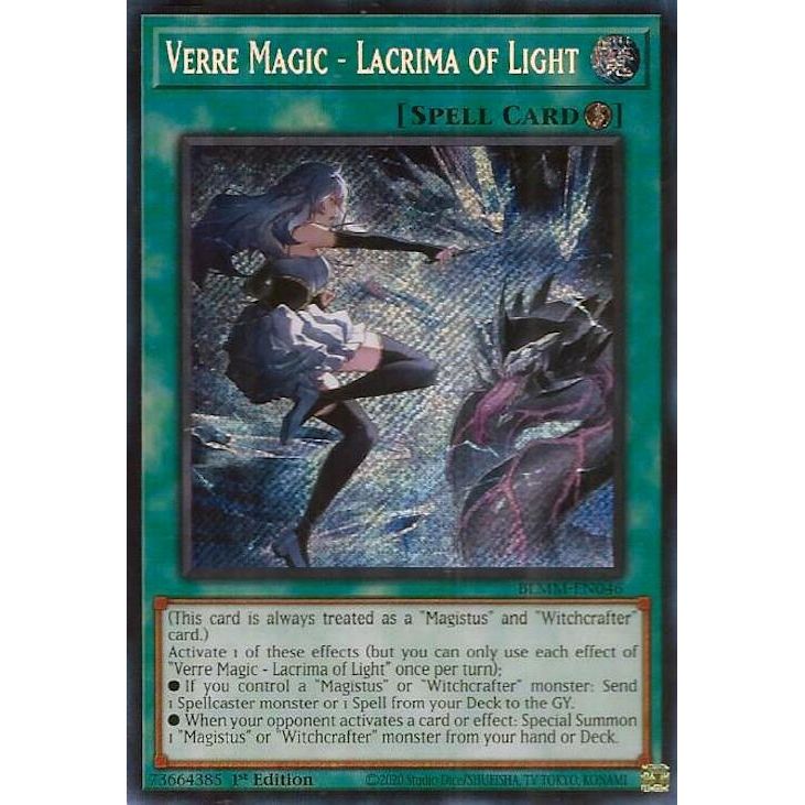 Image for Verre Magic - Lacrima of Light (BLMM-EN046) (BLMM) - YuGiOh
