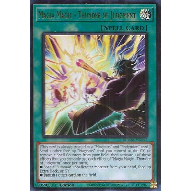 Image for Magia Magic - Thunder of Judgment (BLMM-EN047) (BLMM) - YuGiOh