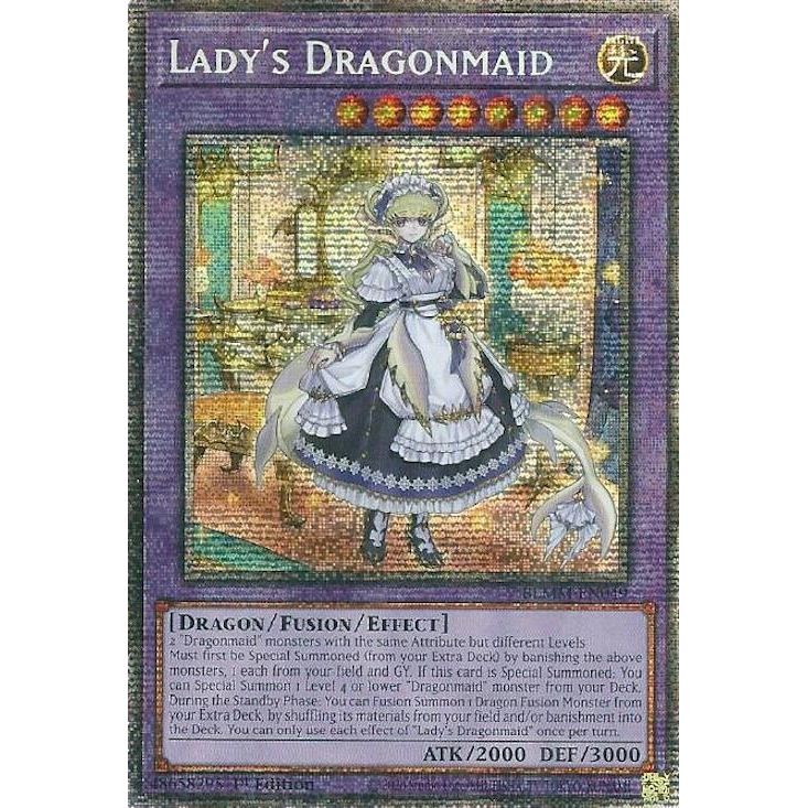 Image for Lady's Dragonmaid (Starlight Rare) (BLMM-EN049) (BLMM) - YuGiOh