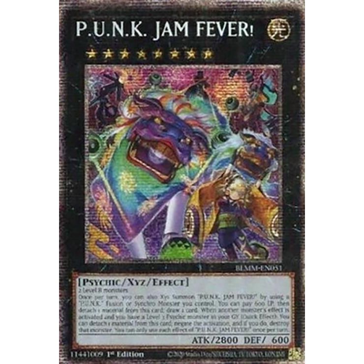 Image for P.U.N.K. JAM FEVER! (Starlight Rare) (BLMM-EN051) (BLMM) - YuGiOh