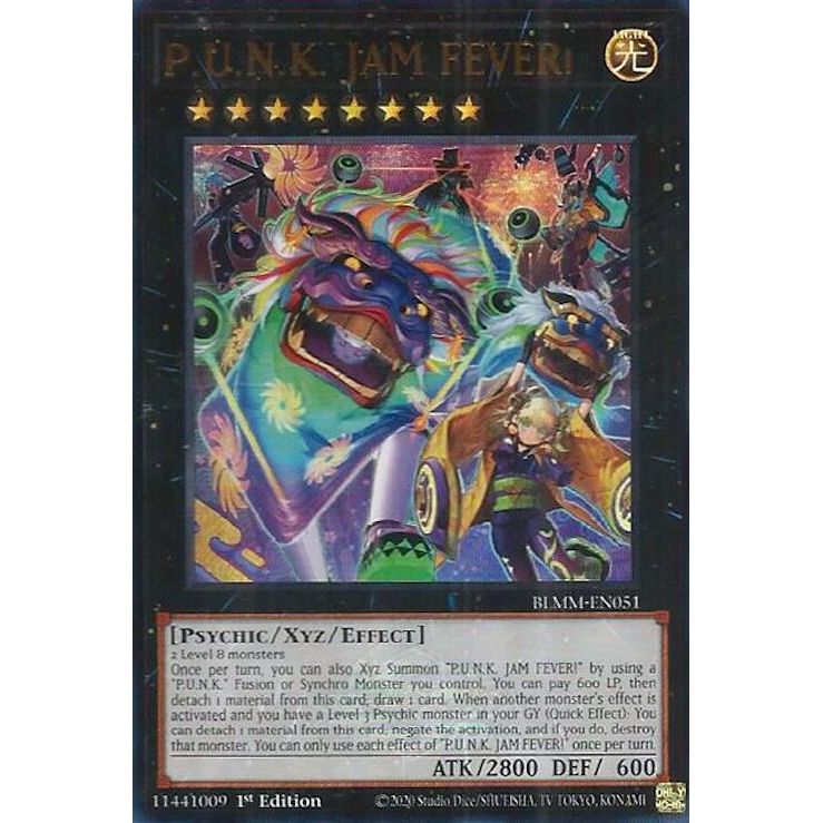Image for P.U.N.K. JAM FEVER! (BLMM-EN051) (BLMM) - YuGiOh