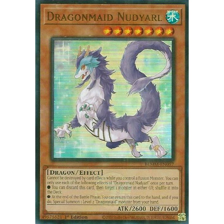 Image for Dragonmaid Nudyarl (BLMM-EN057) (BLMM) - YuGiOh
