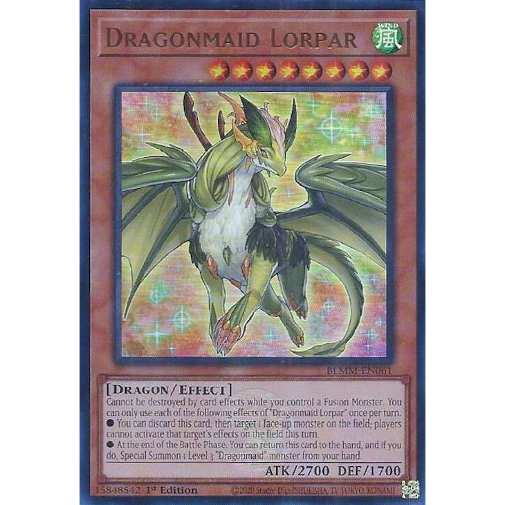 Image for Dragonmaid Lorpar (BLMM-EN061) (BLMM) - YuGiOh