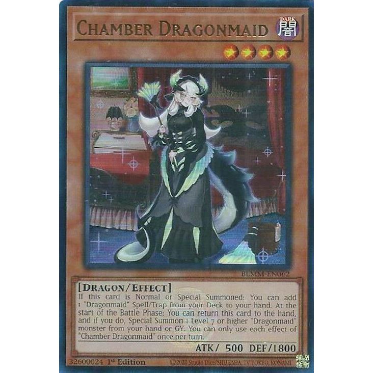 Image for Chamber Dragonmaid (BLMM-EN062) (BLMM) - YuGiOh