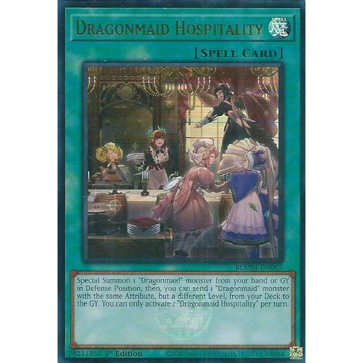 Image for Dragonmaid Hospitality (BLMM-EN065) (BLMM) - YuGiOh