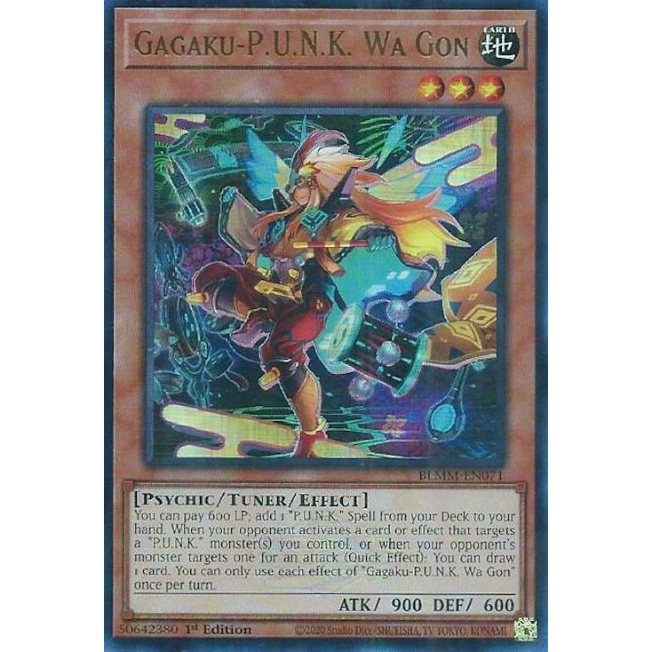 Image for Gagaku-P.U.N.K. Wa Gon (BLMM-EN071) (BLMM) - YuGiOh