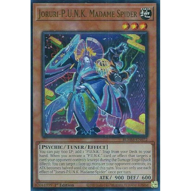 Image for Joruri-P.U.N.K. Madame Spider (BLMM-EN072) (BLMM) - YuGiOh