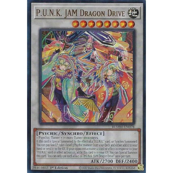 Image for P.U.N.K. JAM Dragon Drive (BLMM-EN078) (BLMM) - YuGiOh