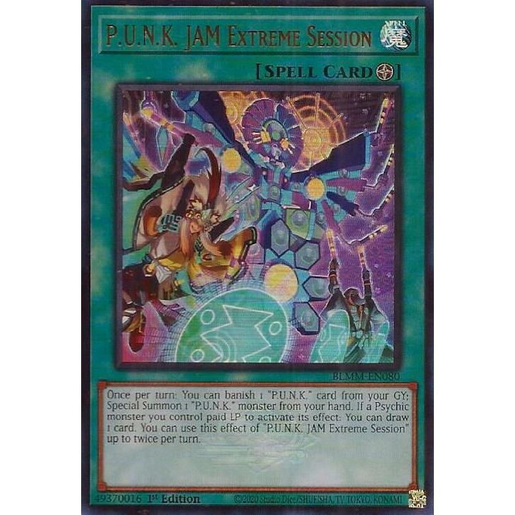 Image for P.U.N.K. JAM Extreme Session (BLMM-EN080) (BLMM) - YuGiOh