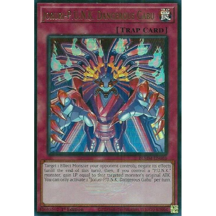 Image for Joruri-P.U.N.K. Dangerous Gabu (BLMM-EN081) (BLMM) - YuGiOh