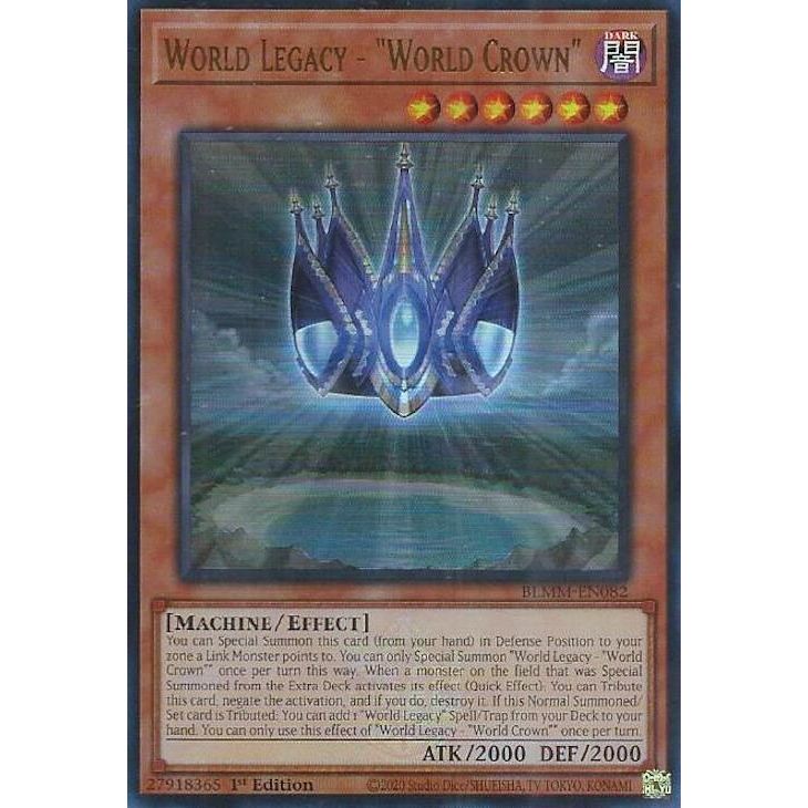 Image for World Legacy - "World Crown" (BLMM-EN082) (BLMM) - YuGiOh