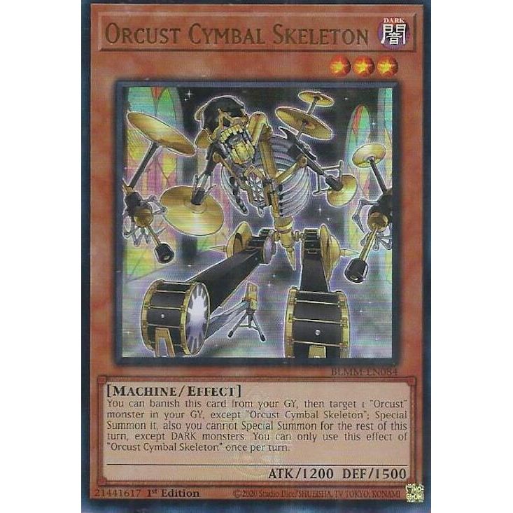 Image for Orcust Cymbal Skeleton (BLMM-EN084) (BLMM) - YuGiOh