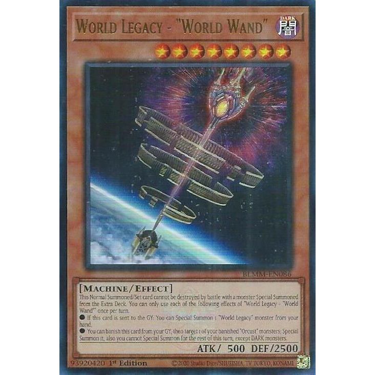 Image for World Legacy - "World Wand" (BLMM-EN086) (BLMM) - YuGiOh