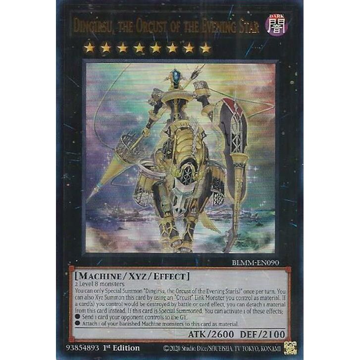 Image for Dingirsu, the Orcust of the Evening Star (BLMM-EN090) (BLMM) - YuGiOh