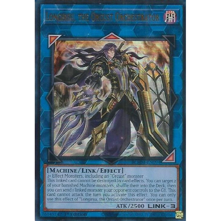 Image for Longirsu, the Orcust Orchestrator (BLMM-EN094) (BLMM) - YuGiOh