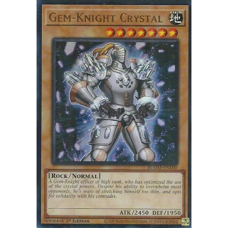 Image for Gem-Knight Crystal (BLMM-EN100) (BLMM) - YuGiOh