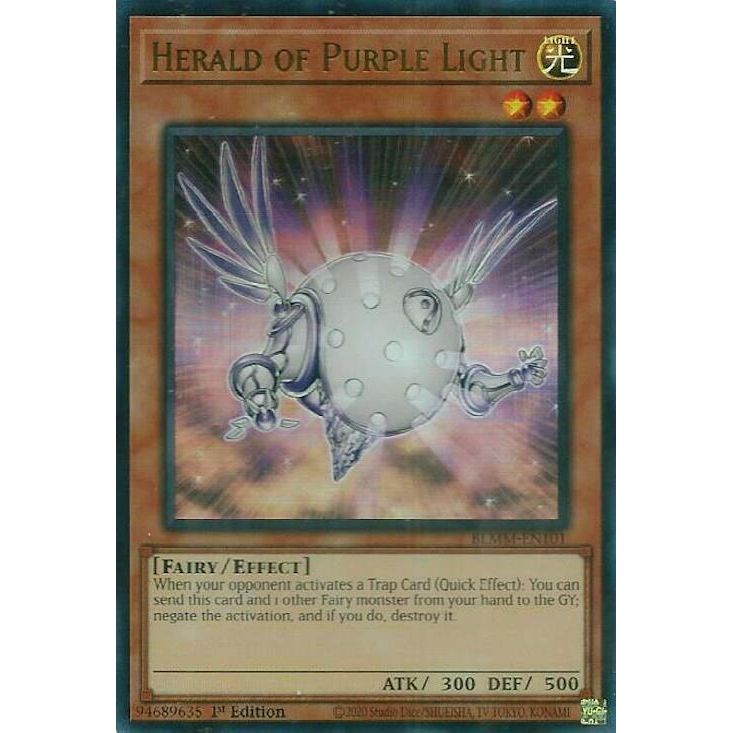 Image for Herald of Purple Light (BLMM-EN101) (BLMM) - YuGiOh