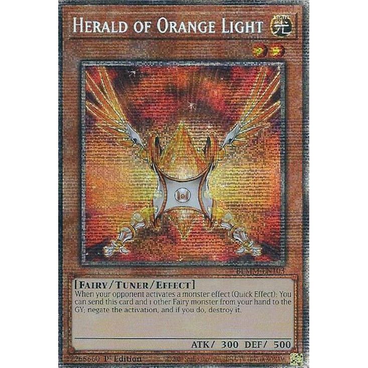 Image for Herald of Orange Light (Starlight Rare) (BLMM-EN103) (BLMM) - YuGiOh