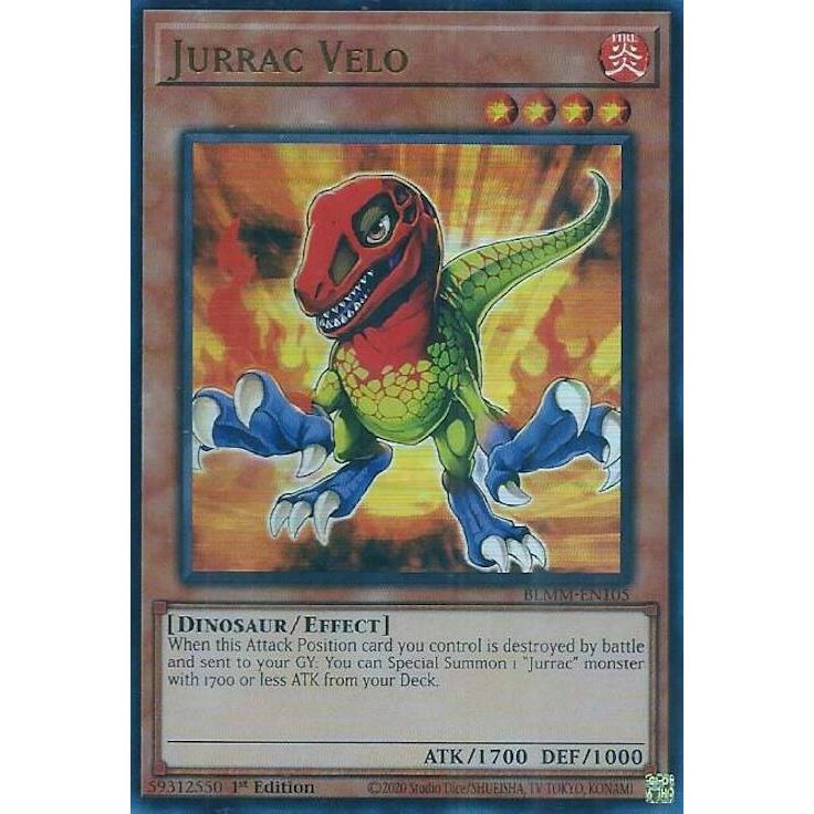 Image for Jurrac Velo (BLMM-EN105) (BLMM) - YuGiOh