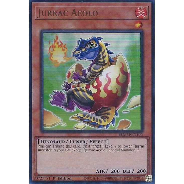 Image for Jurrac Aeolo (BLMM-EN106) (BLMM) - YuGiOh