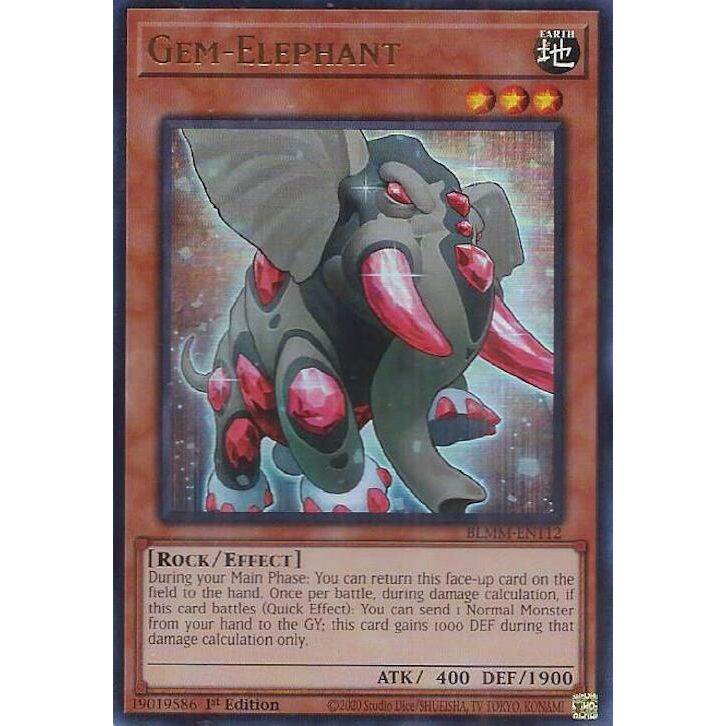 Image for Gem-Elephant (BLMM-EN112) (BLMM) - YuGiOh