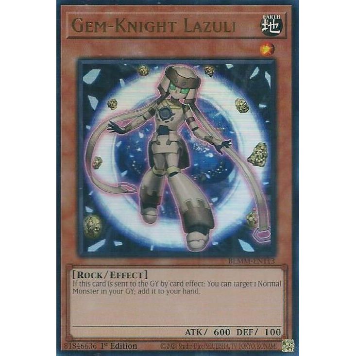 Image for Gem-Knight Lazuli (BLMM-EN113) (BLMM) - YuGiOh