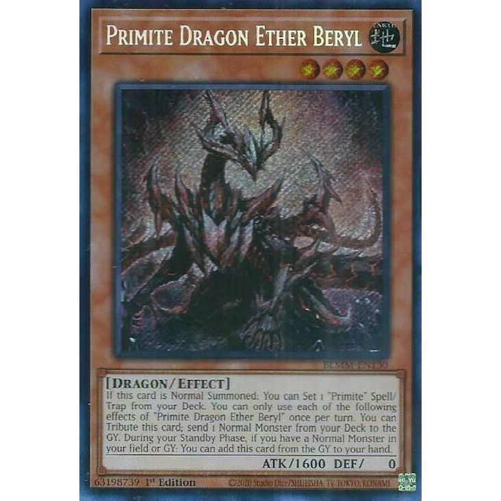 Image for Primite Dragon Ether Beryl (BLMM-EN130) (BLMM) - YuGiOh