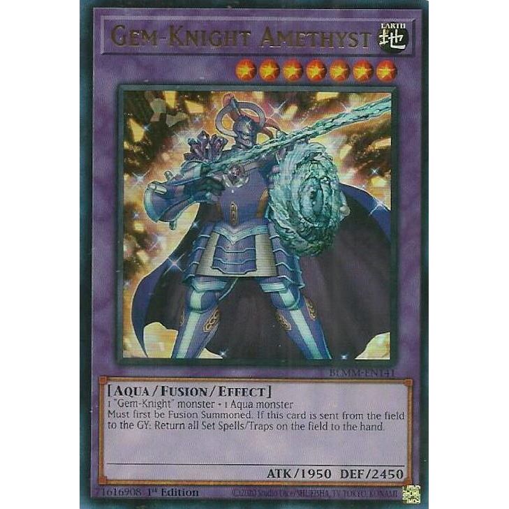 Image for Gem-Knight Amethyst (BLMM-EN141) (BLMM) - YuGiOh