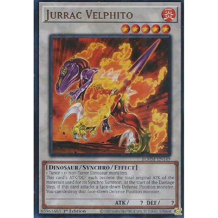 Image for Jurrac Velphito (BLMM-EN149) (BLMM) - YuGiOh