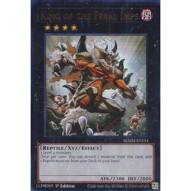 Image for King of the Feral Imps (BLMM-EN154) (BLMM) - YuGiOh