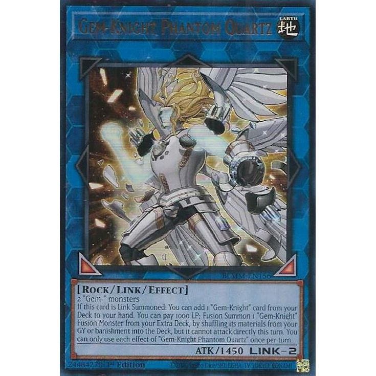 Image for Gem-Knight Phantom Quartz (BLMM-EN156) (BLMM) - YuGiOh