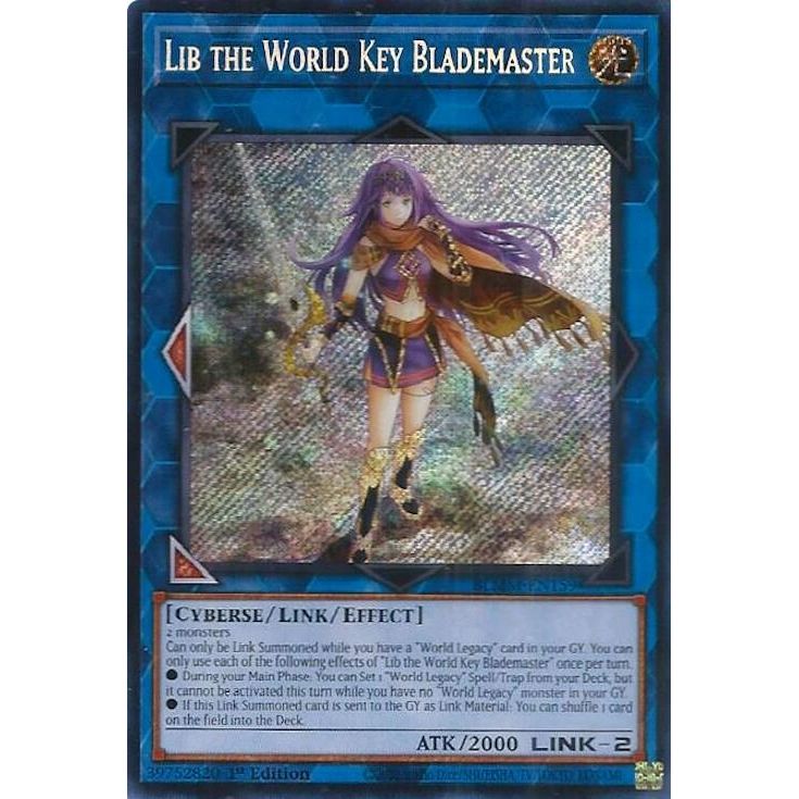 Image for Lib the World Key Blademaster (BLMM-EN159) (BLMM) - YuGiOh