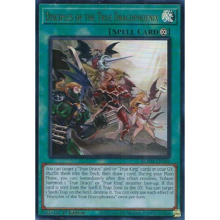 Image for Disciples of the True Dracophoenix (BLMM-EN169) (BLMM) - YuGiOh
