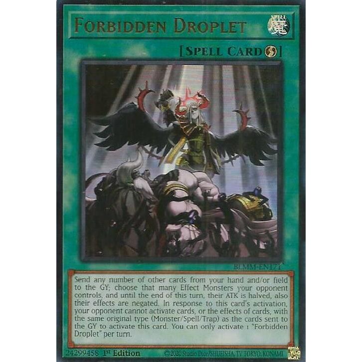 Image for Forbidden Droplet (BLMM-EN171) (BLMM) - YuGiOh