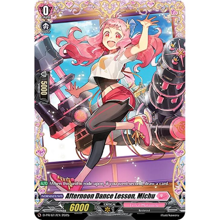Image for Afternoon Dance Lesson, Michu (D-PR/617EN) (D-PR) - Cardfight Vanguard